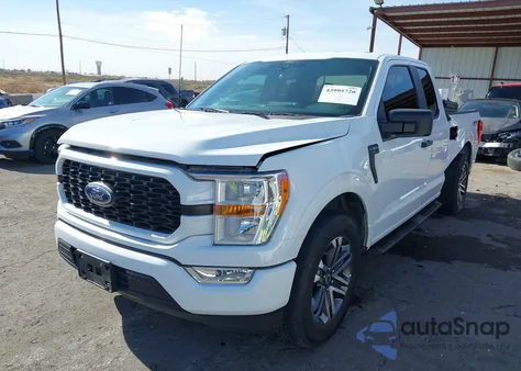 2022 Ford F-150 Xl z USA, uszkodzony, nr VIN 1FTEX1C50NFA47709